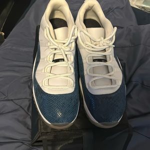 Air Jordan retro 11 low snakeskin gently used